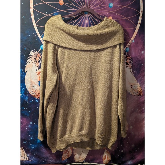 NWT Jocelyn Smith Ladies' Tan 3XL Sweater Cowl - Picture 2 of 6